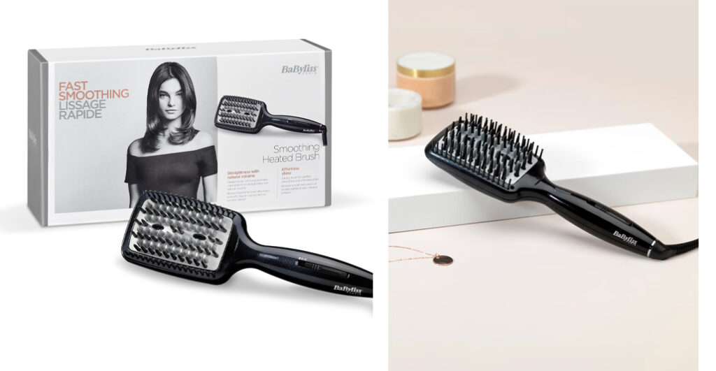 BaByliss Smoothing Heated Brush HSB101E, stijlborstel
