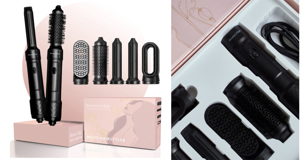 BouncyHair Airwrap - Multi Hairstyler 5-in-1, multistyler