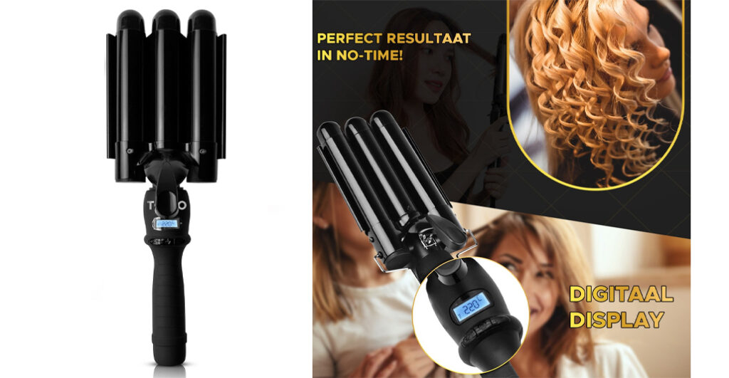 Toivo Golvenkrultang HS31 ProCare Tri-Blade technologie