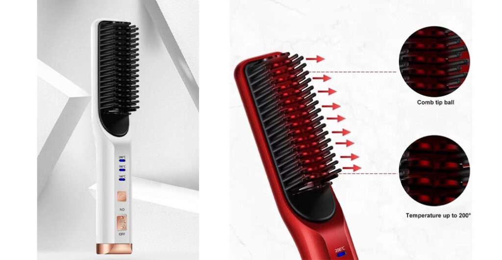 Royaume de la Beauté Draadloze Stijlborstel